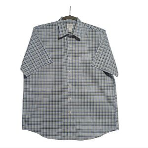 L.L Bean Men's Traditional Fit Short Sleeve Shirt Chest Pocket 100%Cotton S - XL